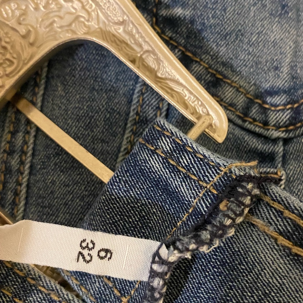 Fashion Nova-Buckle Bunny Denim Corset Top - Medium - Picture 8 of 9